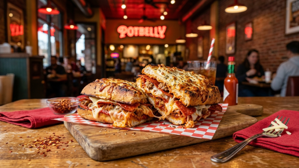 Potbelly Pizza Melt — A Sandwich That Eats Like A Pie