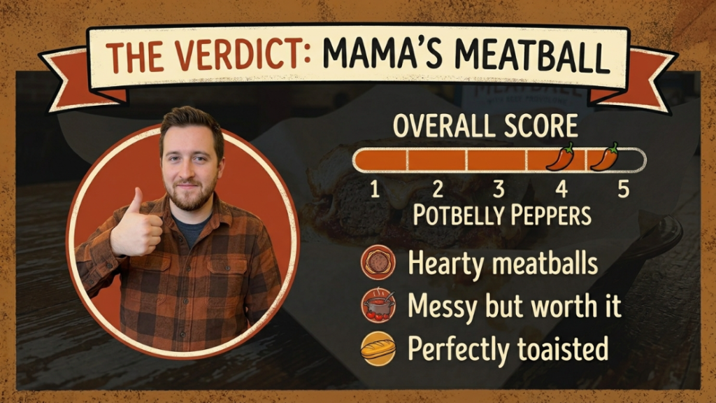 Potbelly Mama's Meatball Sandwich Review